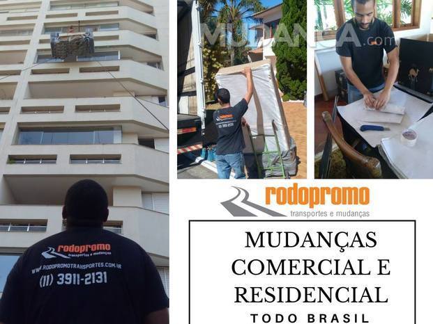 Mudanças Residenciais e Comerciais para todo Brasil