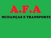 Logo A.F.A Mudanças e Transportes