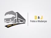 Logo D&J Mudanças